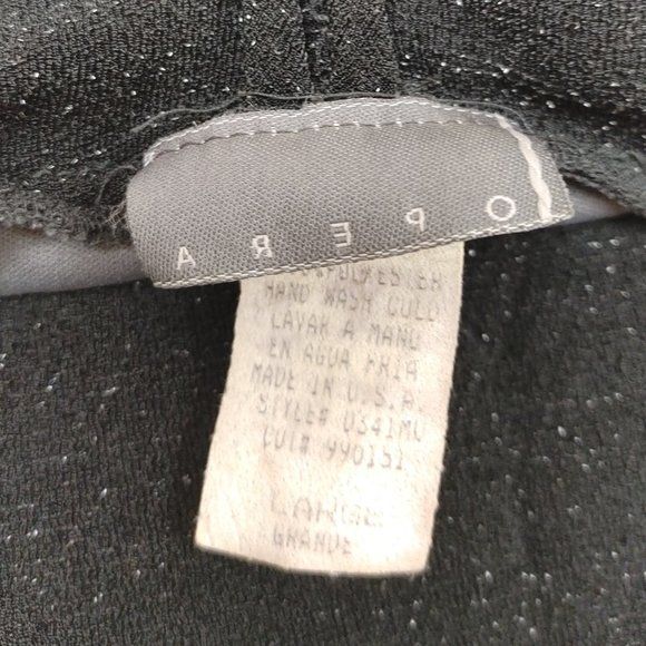 LITTLE BLACK PARTY DRESS BY OPERA SIZE L - Picture 5 of 11